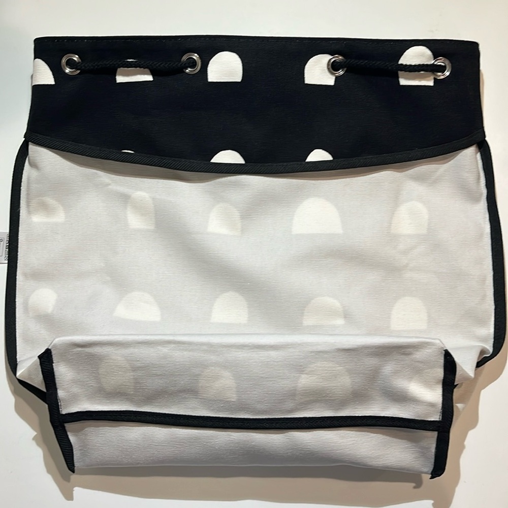 NWT Marimekko Italia Erika Backpack - Black/White - Picture 10 of 16